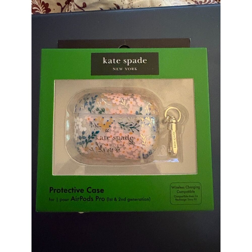 Kate Spade New York Protective Case for AirPods Pro (1st & 2nd Gen) NIB